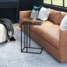 Zuo Modern Atom Side Table in Black - Lifestyle - Zuo Modern Atom Side Table in Black - Lifestyle