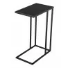 Zuo Modern Atom Side Table in Black - Angled View - Zuo Modern Atom Side Table in Black - Angled View