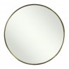 Zuo Modern Particle Side Table Gold and Black - Top View