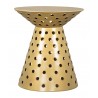Zuo Modern Proton Side Table Gold - Front