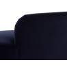 Sunpan Cassey Bench in Meg Indigo - Back Close-up
