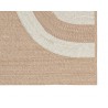 Sunpan Derby Hand-woven Rug In Sand / Cream - Top View 