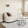 Zuo Modern Bhutan Sofa in Cream - Lifestyle - Zuo Modern Bhutan Sofa in Cream - Lifestyle