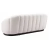 Zuo Modern Bhutan Sofa in Cream - Back Angled - Zuo Modern Bhutan Sofa in Cream - Back Angled