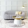 Zuo Modern Bhutan Sofa in Light Gray - Lifestyle 4 - Zuo Modern Bhutan Sofa in Light Gray - Lifestyle 4