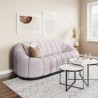 Zuo Modern Bhutan Sofa in Light Gray - Lifestyle 2