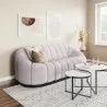 Zuo Modern Bhutan Sofa in Light Gray - Lifestyle 2 - Zuo Modern Bhutan Sofa in Light Gray - Lifestyle 2