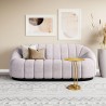 Zuo Modern Bhutan Sofa in Light Gray - Lifestyle 