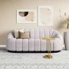 Zuo Modern Bhutan Sofa in Light Gray - Lifestyle  - Zuo Modern Bhutan Sofa in Light Gray - Lifestyle 