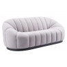 Zuo Modern Bhutan Sofa in Light Gray - Angled