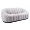 Zuo Modern Bhutan Sofa in Light Gray - Angled - Zuo Modern Bhutan Sofa in Light Gray - Angled