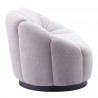Zuo Modern Bhutan Sofa in Light Gray - Side