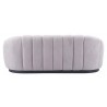 Zuo Modern Bhutan Sofa in Light Gray - Back View