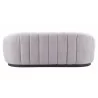 Zuo Modern Bhutan Sofa in Light Gray - Back View - Zuo Modern Bhutan Sofa in Light Gray - Back View