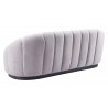 Zuo Modern Bhutan Sofa in Light Gray - Back Angled