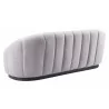 Zuo Modern Bhutan Sofa in Light Gray - Back Angled - Zuo Modern Bhutan Sofa in Light Gray - Back Angled