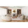 Zuo Modern Tibet Sofa in Cream - Lifestyle - Zuo Modern Tibet Sofa in Cream - Lifestyle