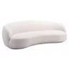 Zuo Modern Tibet Sofa in Cream - Angled - Zuo Modern Tibet Sofa in Cream - Angled