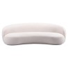 Zuo Modern Tibet Sofa in Cream - Front