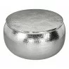 Zuo Modern Solo Coffee Table Silver - Top Angled - Zuo Modern Solo Coffee Table Silver - Top Angled