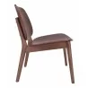 Zuo Modern Priest Lounge Chair Walnut - Side - Zuo Modern Priest Lounge Chair Walnut - Side