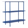 Zuo Modern Tre Console Table in Blue - Side Angled