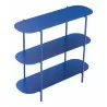 Zuo Modern Tre Console Table in Blue - Top Angled - Zuo Modern Tre Console Table in Blue - Top Angled