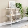 Zuo Modern Tre Console Table in White - Lifestyle - Zuo Modern Tre Console Table in White - Lifestyle