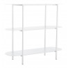 Zuo Modern Tre Console Table in White - Side Angled