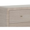 Sunpan Atherton Dresser in Sand - Edge Close-up