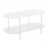 Zuo Modern Pullman Coffee Table in White - Angled