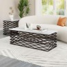 Zuo Modern Duchess Coffee Table White and Antique Bronze - Lifestyle