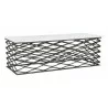 Zuo Modern Duchess Coffee Table White and Antique Bronze - Angled View - Zuo Modern Duchess Coffee Table White and Antique Bronze - Angled View
