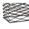 Zuo Modern Duchess Coffee Table White and Antique Bronze - Frame Close-up