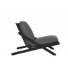 Sunpan Bari Lounge Chair in Charcoal And Gracebay Grey - Side