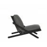 Sunpan Bari Lounge Chair in Charcoal And Gracebay Grey - Side - Sunpan Bari Lounge Chair in Charcoal And Gracebay Grey - Side