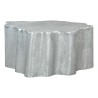 Zuo Modern Kortha Coffee Table Antique Silver - Front