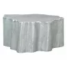 Zuo Modern Kortha Coffee Table Antique Silver - Front - Zuo Modern Kortha Coffee Table Antique Silver - Front