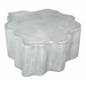 Zuo Modern Kortha Coffee Table Antique Silver - Top Angled