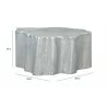 Zuo Modern Kortha Coffee Table Antique Silver - With Dimensions - Zuo Modern Kortha Coffee Table Antique Silver - With Dimensions