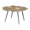 Zuo Modern Gingko Coffee Table Antique Brass - Angled View