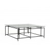 Sunpan Bellagio Coffee Table - Square - Angled