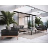 Sunpan Bellagio Coffee Table - Square - Lifestyle