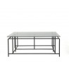 Sunpan Bellagio Coffee Table - Square - Front