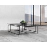 Sunpan Bellagio Coffee Table - Square - Lifestyle 2