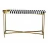Zuo Modern Saber Console Table in Multicolor - Front - Zuo Modern Saber Console Table in Multicolor - Front