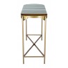 Zuo Modern Saber Console Table in Multicolor - Side View