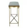 Zuo Modern Saber Console Table in Multicolor - Side View - Zuo Modern Saber Console Table in Multicolor - Side View
