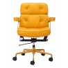 Zuo Modern Smiths Office Chair Yellow - Front View