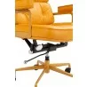 Zuo Modern Smiths Office Chair Yellow - Seat Close-up - Zuo Modern Smiths Office Chair Yellow - Seat Close-up
